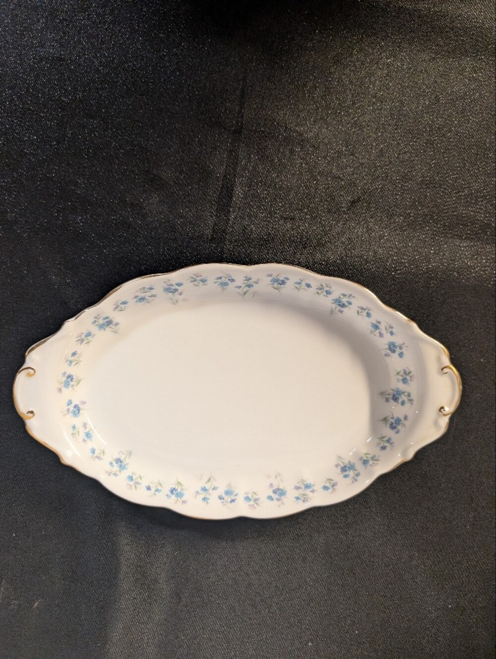 Vintage Royal Albert Memory Lane Relish, Dessert, Serving Oval  China Tray